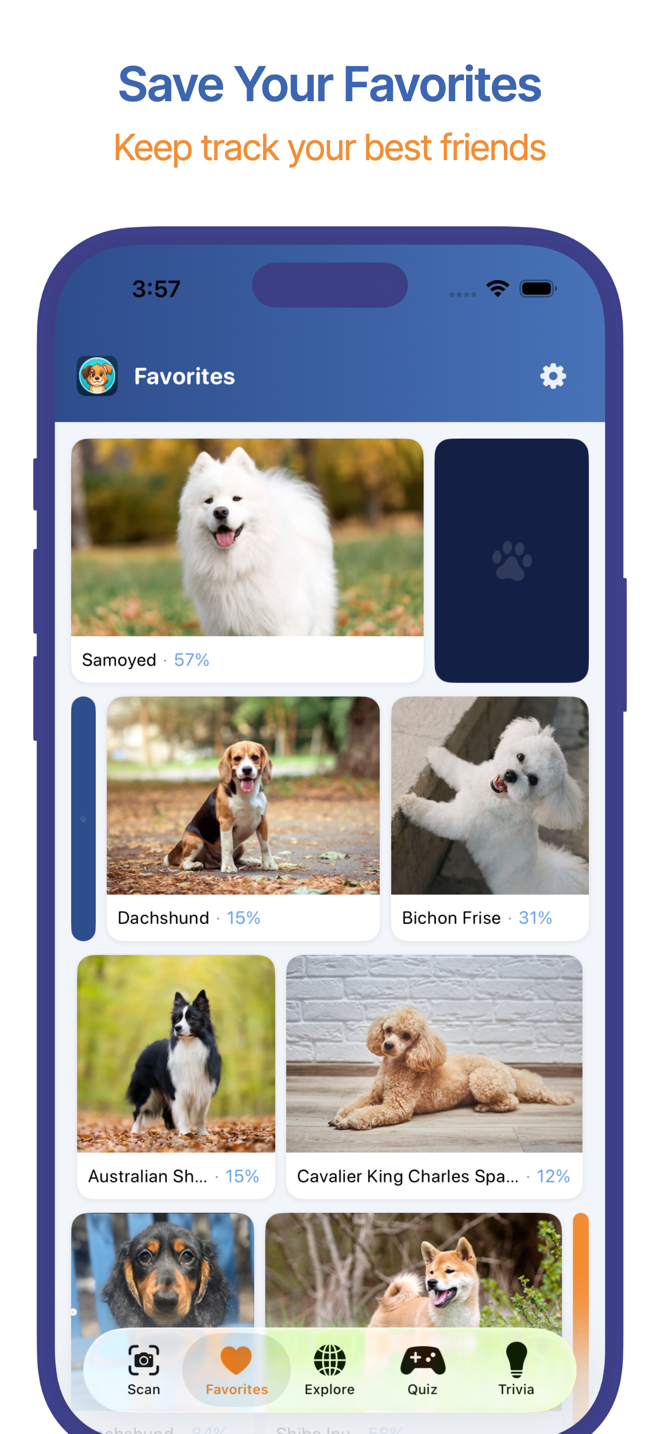 Barkpedia app screen 5