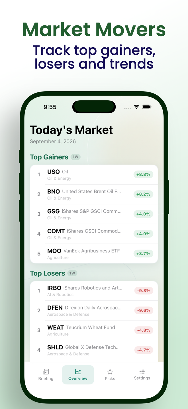 ETFWise app screen 3