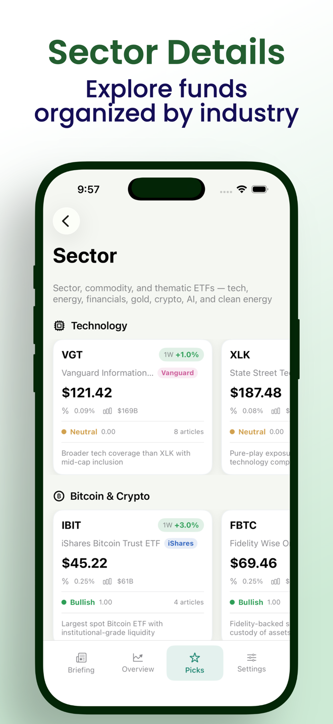 ETFWise app screen 6