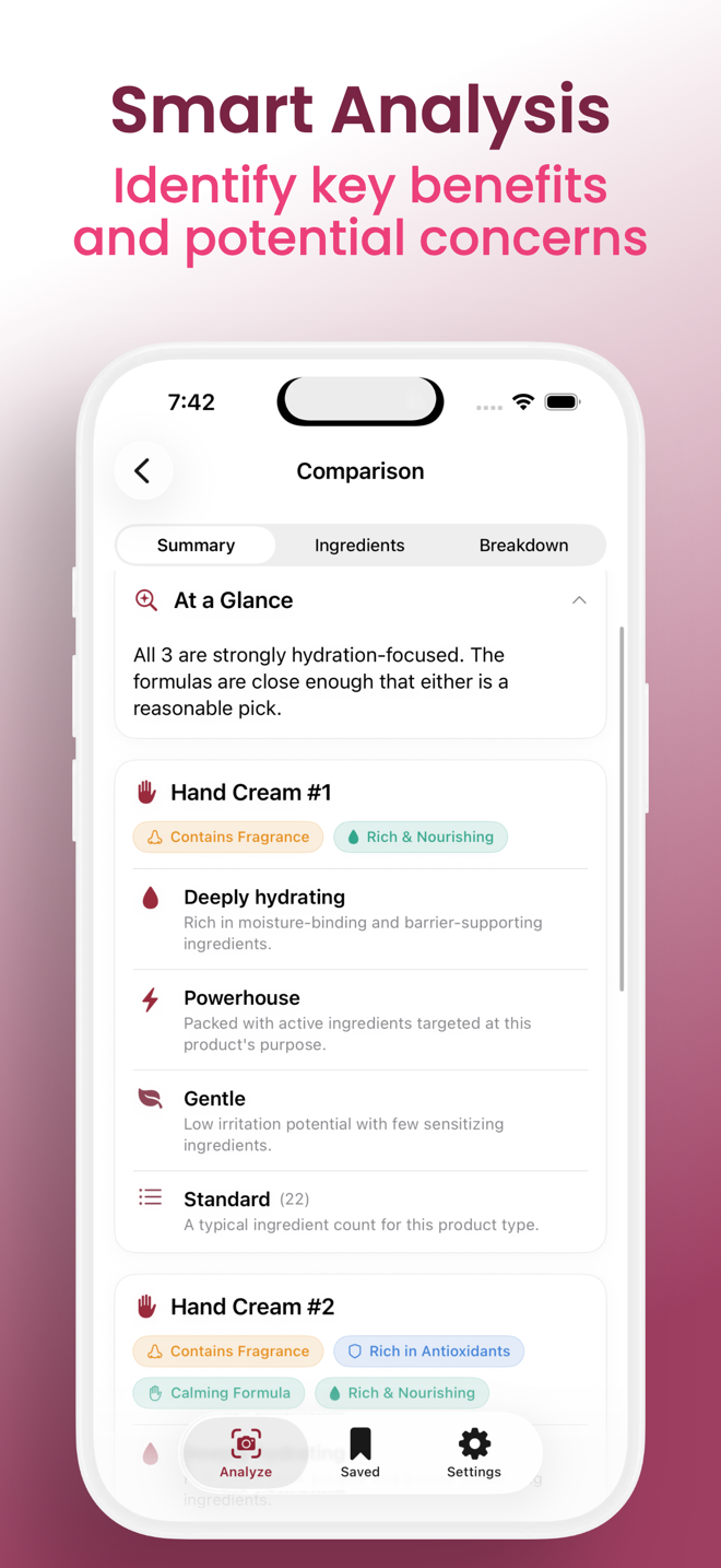 FormuLens app screen 5