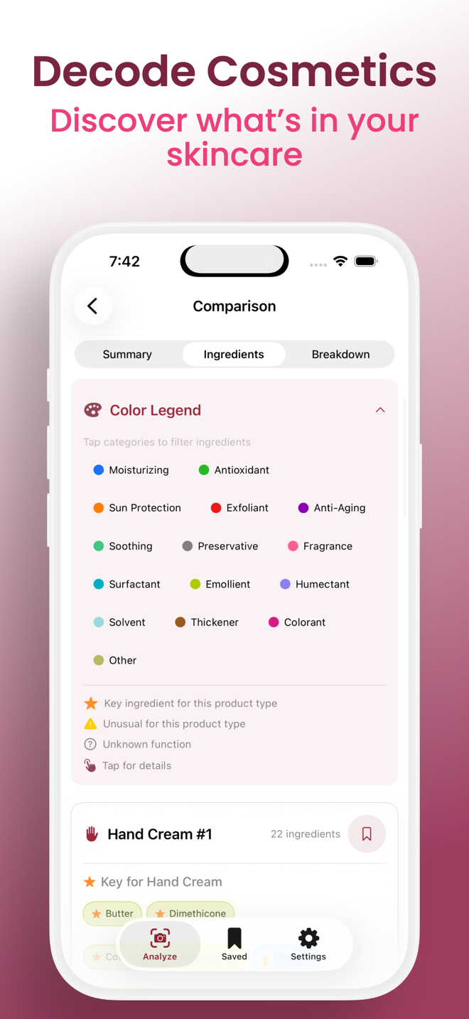 FormuLens app screen 6