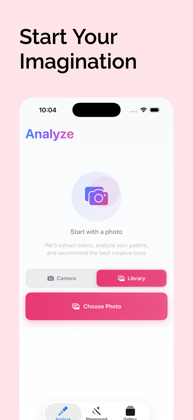 Huepick app screen 3