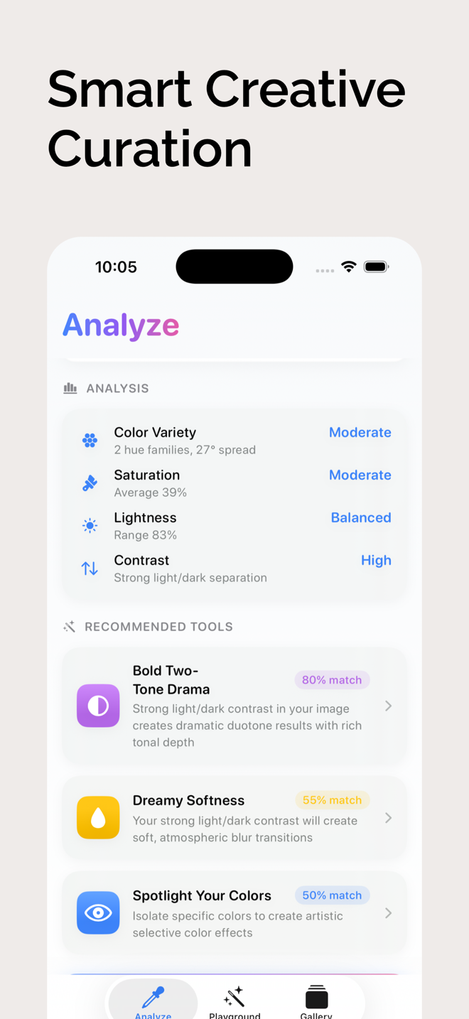 Huepick app screen 5