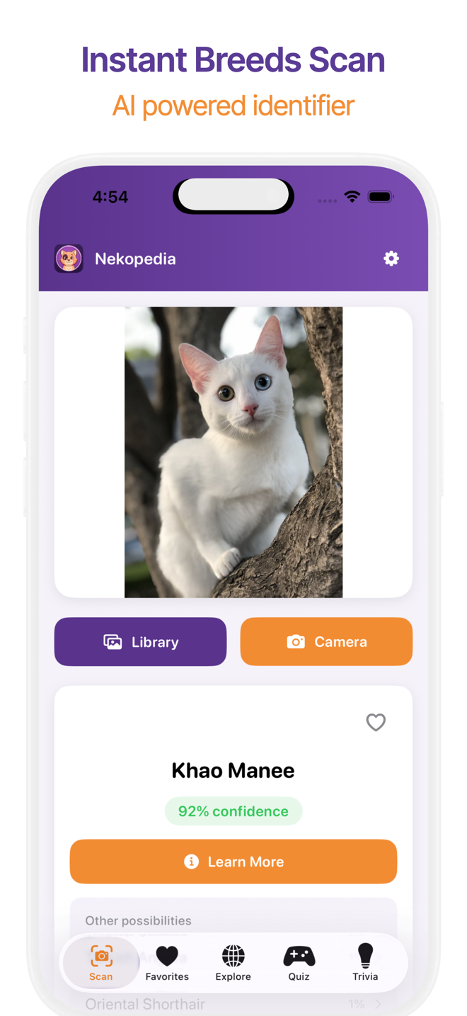 Nekopedia app screen 3