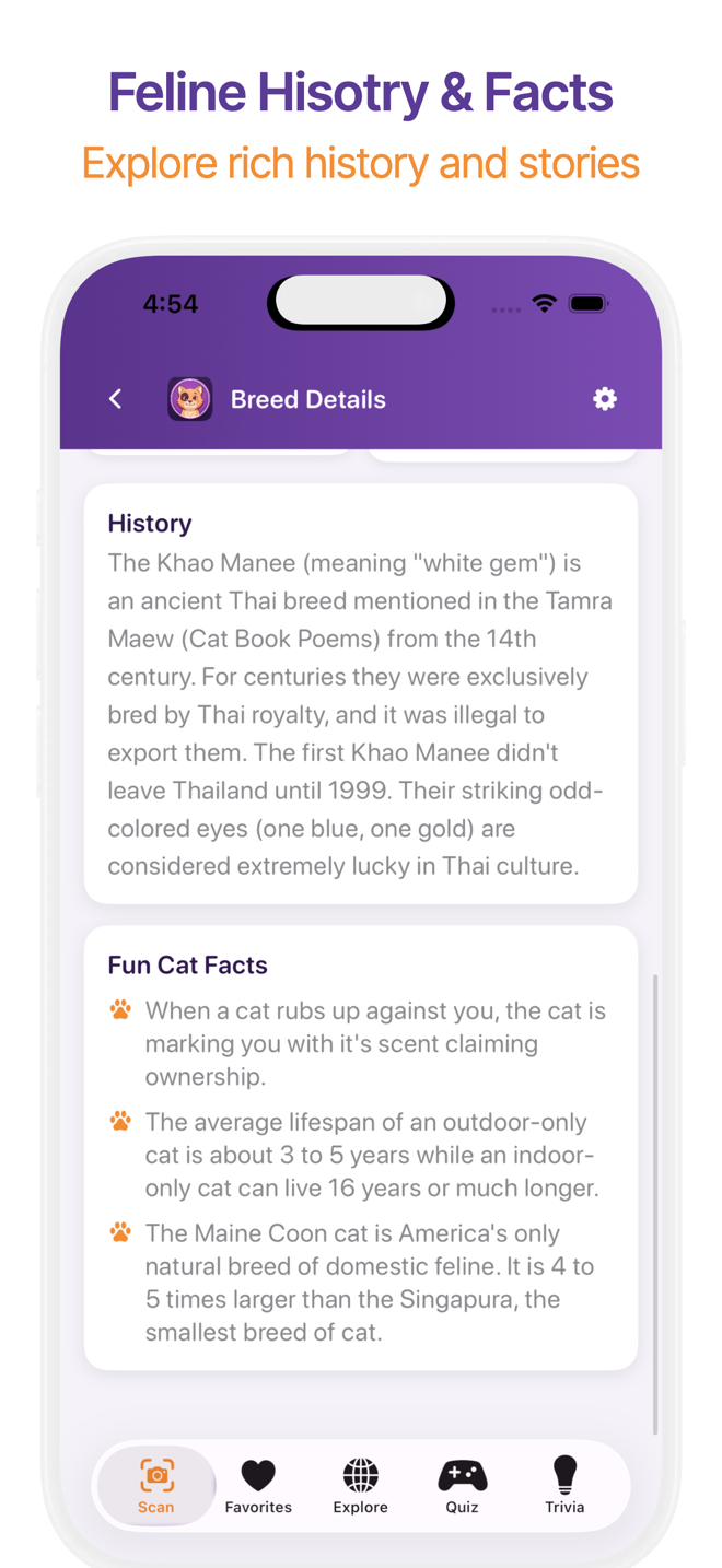 Nekopedia app screen 5