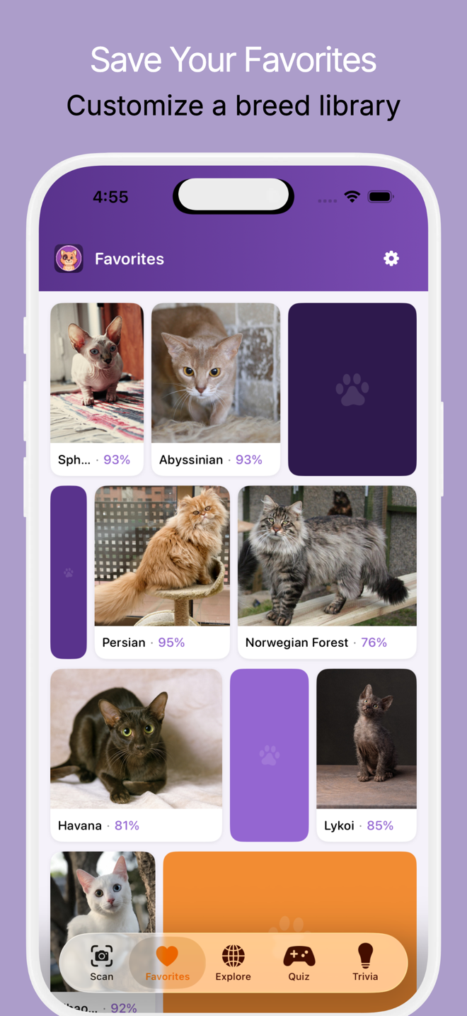 Nekopedia app screen 6